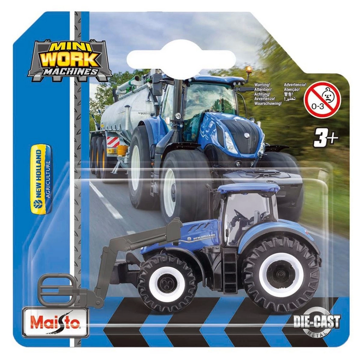 Maisto Mini Work Machines Traktör - MAY/15591 - Stokta Olan Gönderilir