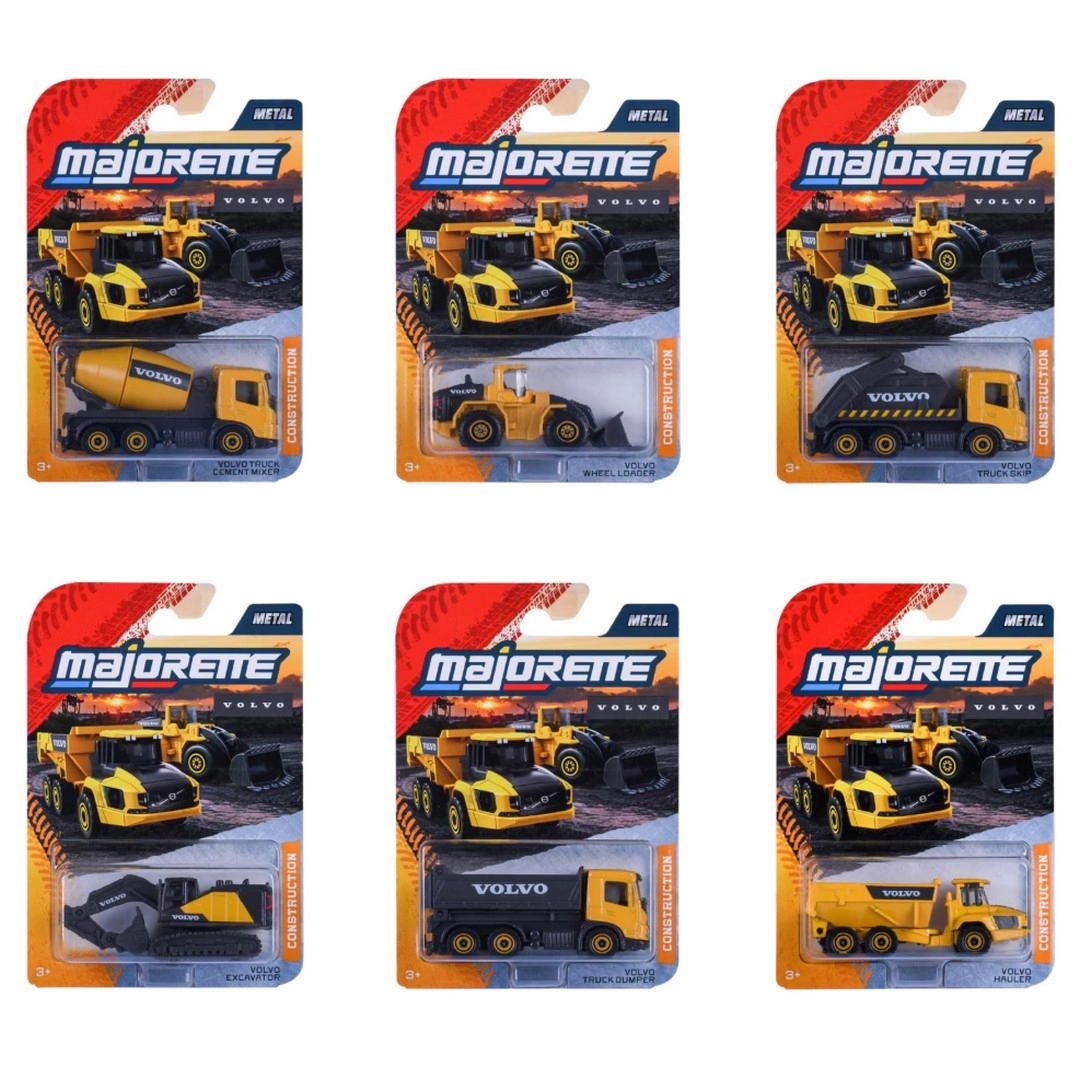 Majorette Volvo İnşaat Premium Arabalar SMB-8503100000 - 1 Adet Stokta Olan Gönderilir