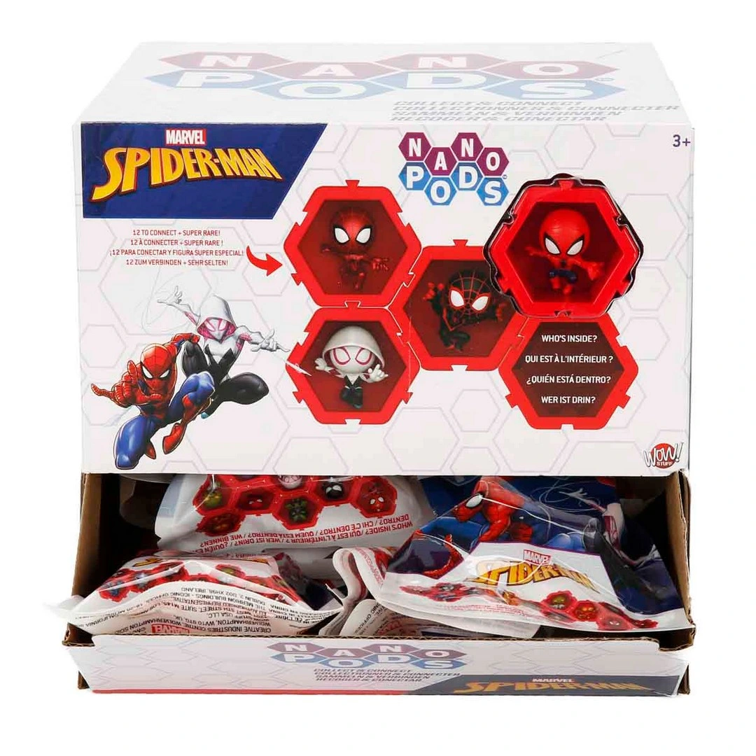 Marvel Spiderman Nano Kapsül Figür Sürpriz Paket