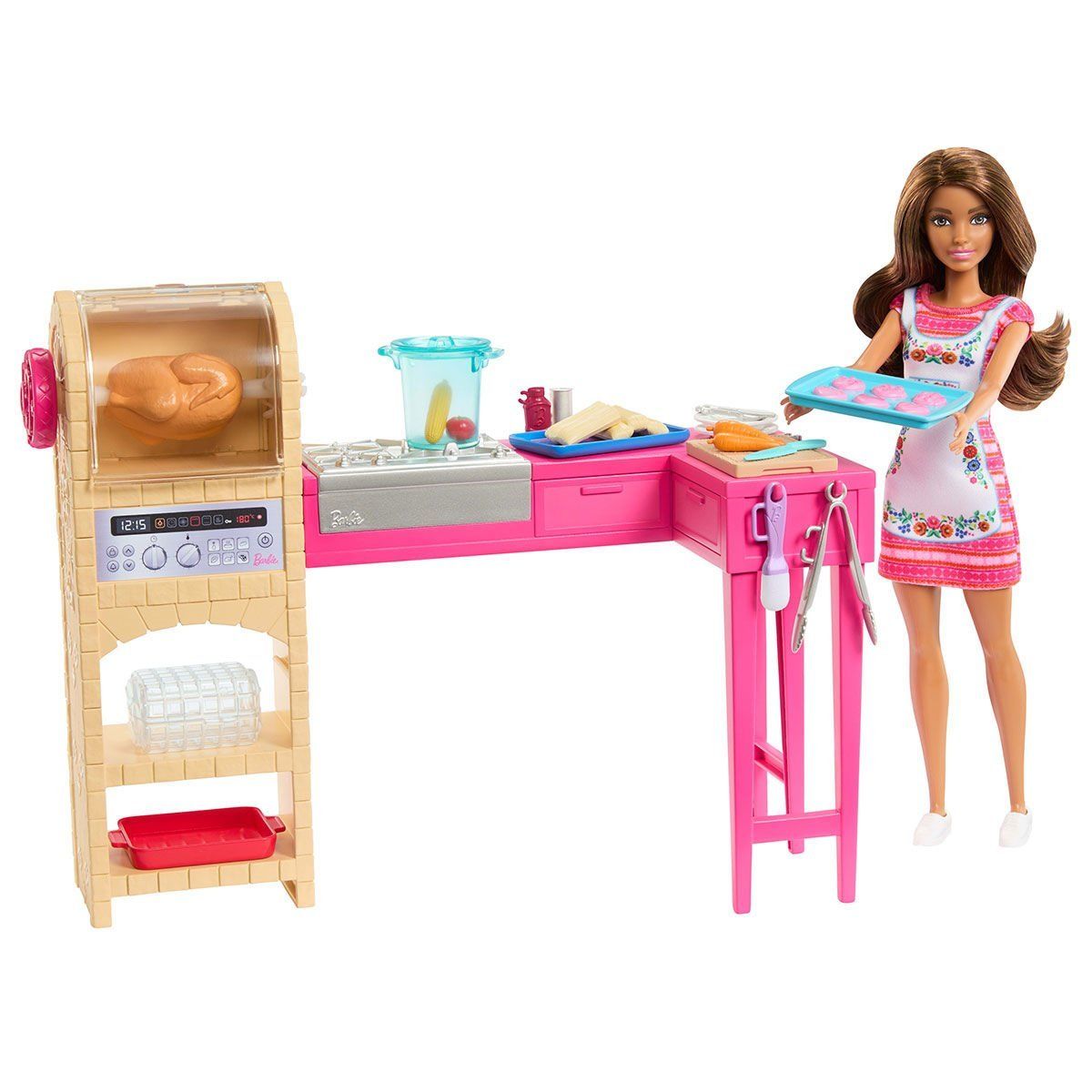 JCT06 Teresa ve Mutfağı Oyun Seti - Barbie and Teresa Recipe for Friendship