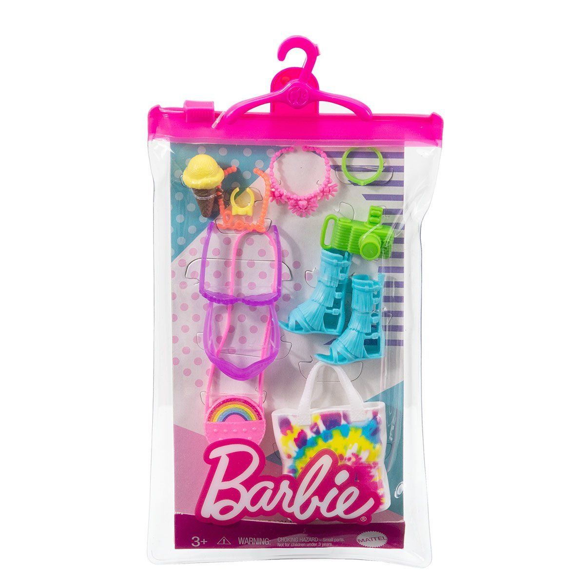 GWD98 Barbie'nin Moda Aksesuarları Paketleri - Stokta Olan Gönderilir