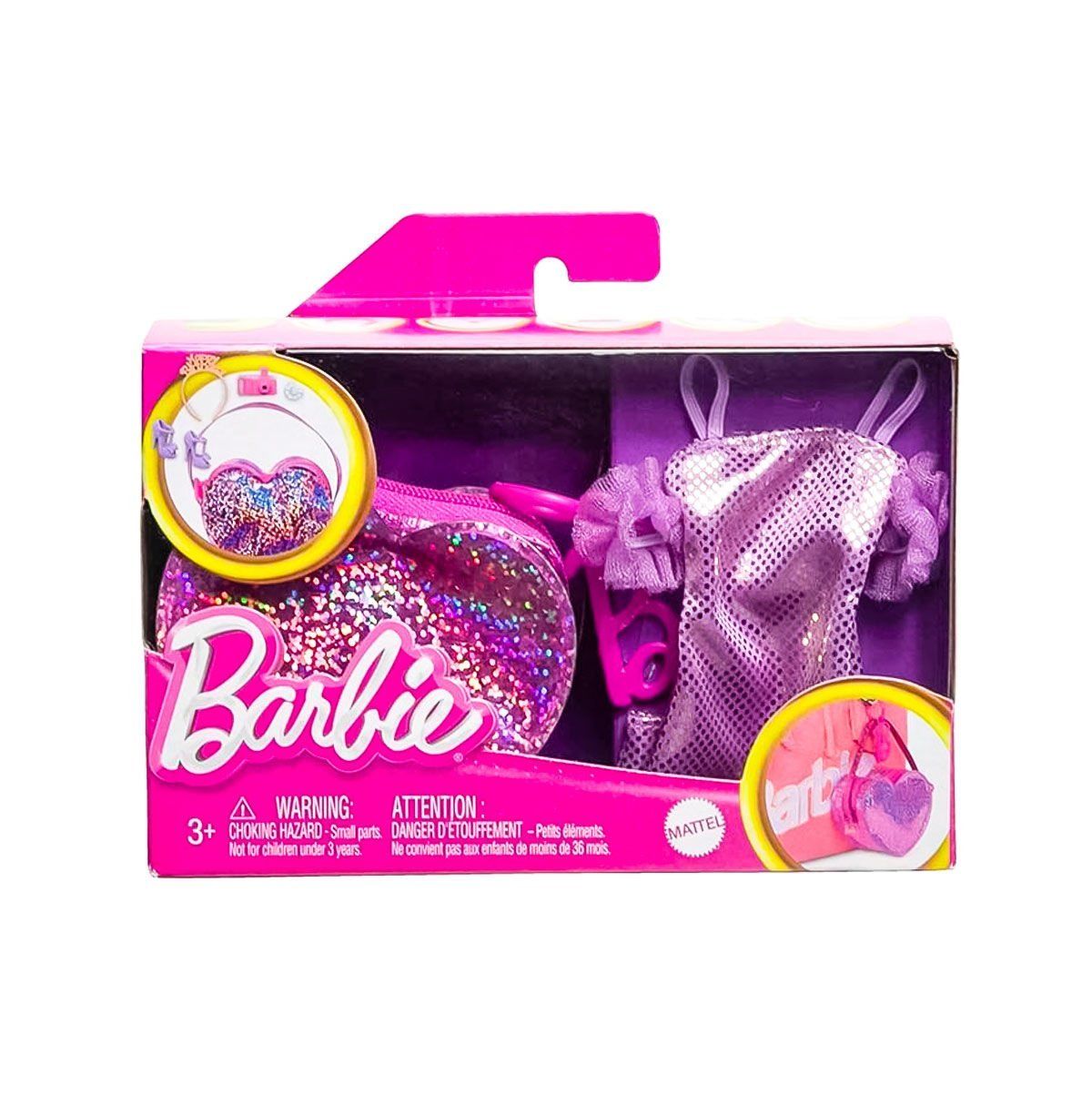 HJT42 Barbie'nin Mini Çanta Aksesuarları - Stokta Olan Gönderilir