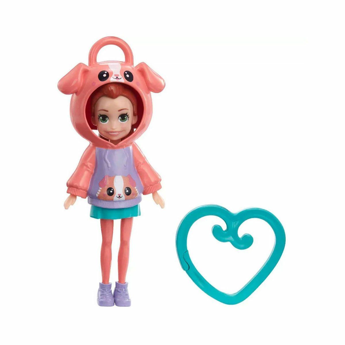HKV98 Polly Pocket Kapüşonlu Bebekler -1 adet stokta olan gönderilir