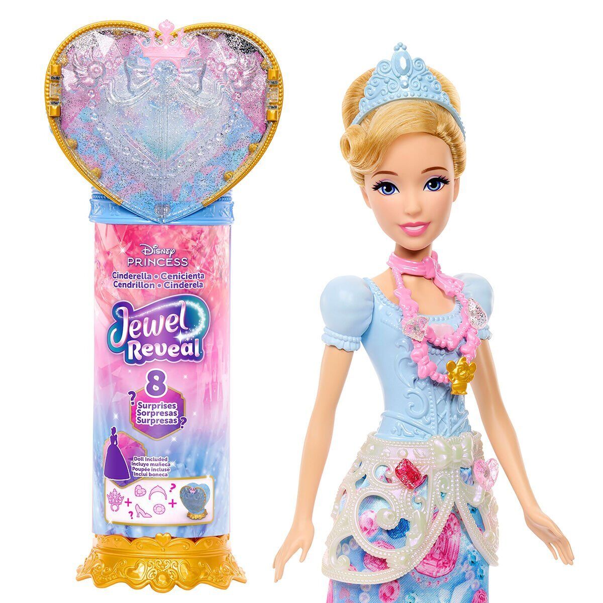 JHL50 Disney Prenses Sürpriz Takılar - Cinderella