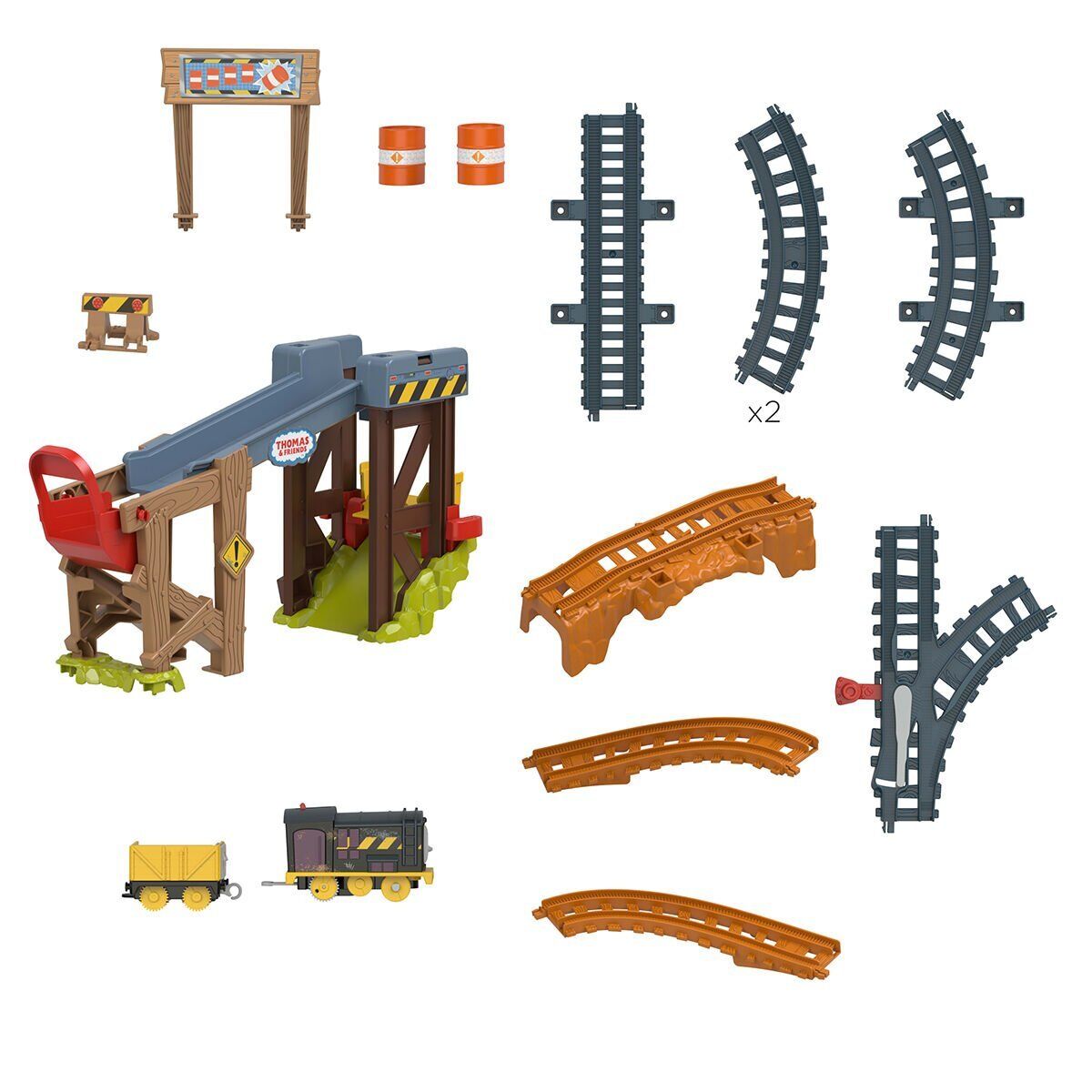 JBW20 Thomas ve Arkadaşları - Dieselin İnşaat Seti - MATTEL.L.JBW20