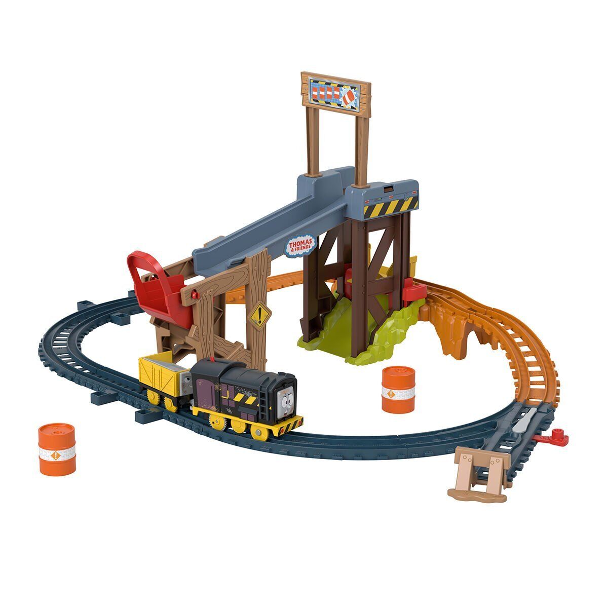 JBW20 Thomas ve Arkadaşları - Dieselin İnşaat Seti - MATTEL.L.JBW20