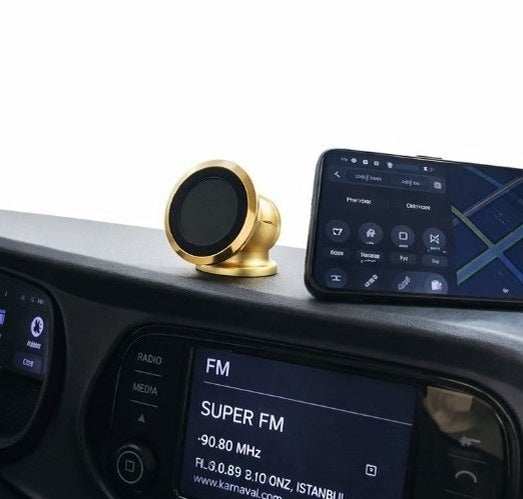 Metal Telefon Tutucu Torpidoya Yapışan Mıknatıslı (4887)