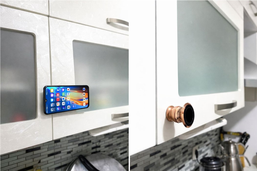 Metal Telefon Tutucu Torpidoya Yapışan Mıknatıslı (4887)