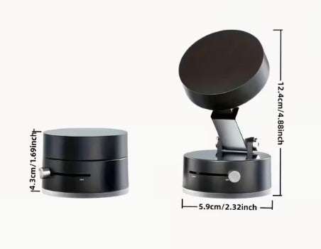 Mıknatıslı Katlanabilir Telefon Tutucu - Torpido ve Cam Uyumlu (4887)