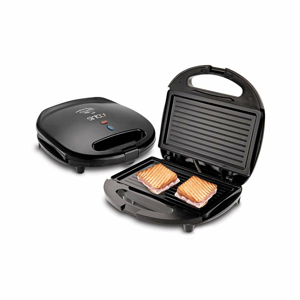 MİNİ GRANİT  ELEKTRİKLİ TOST MAKİNESİ  2 TOST   YAPIŞMAZ YÜZEY   750W  SSM-2513 (4887)