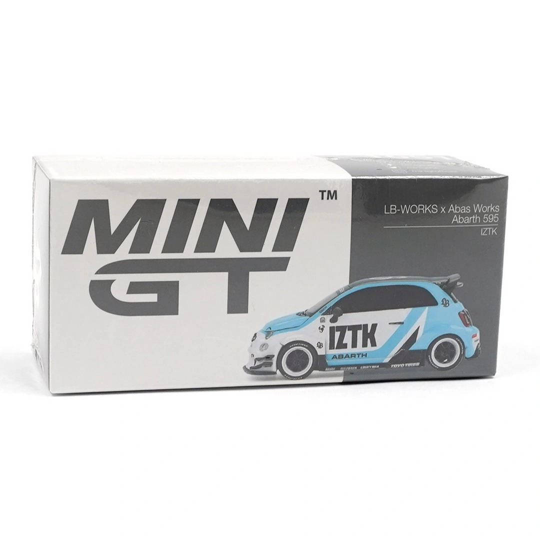 Mini GT 1/64 Abarth 595 LB-WORKS x Abas Works IZTK