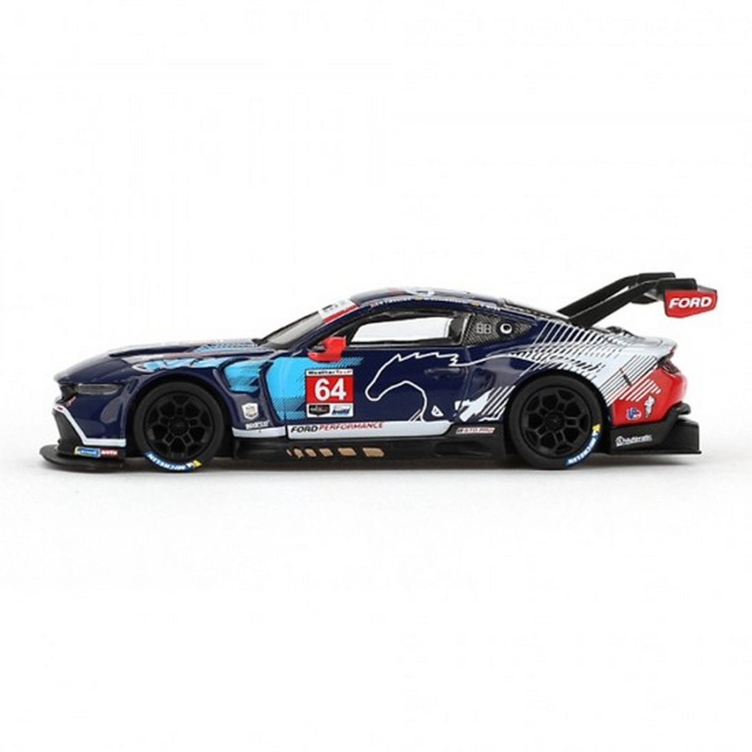 Mini GT 1/64 Ford Mustang GT Ford Multimatic Motorsports 2024 IMSA Daytona 24 Hrs  MGT00898