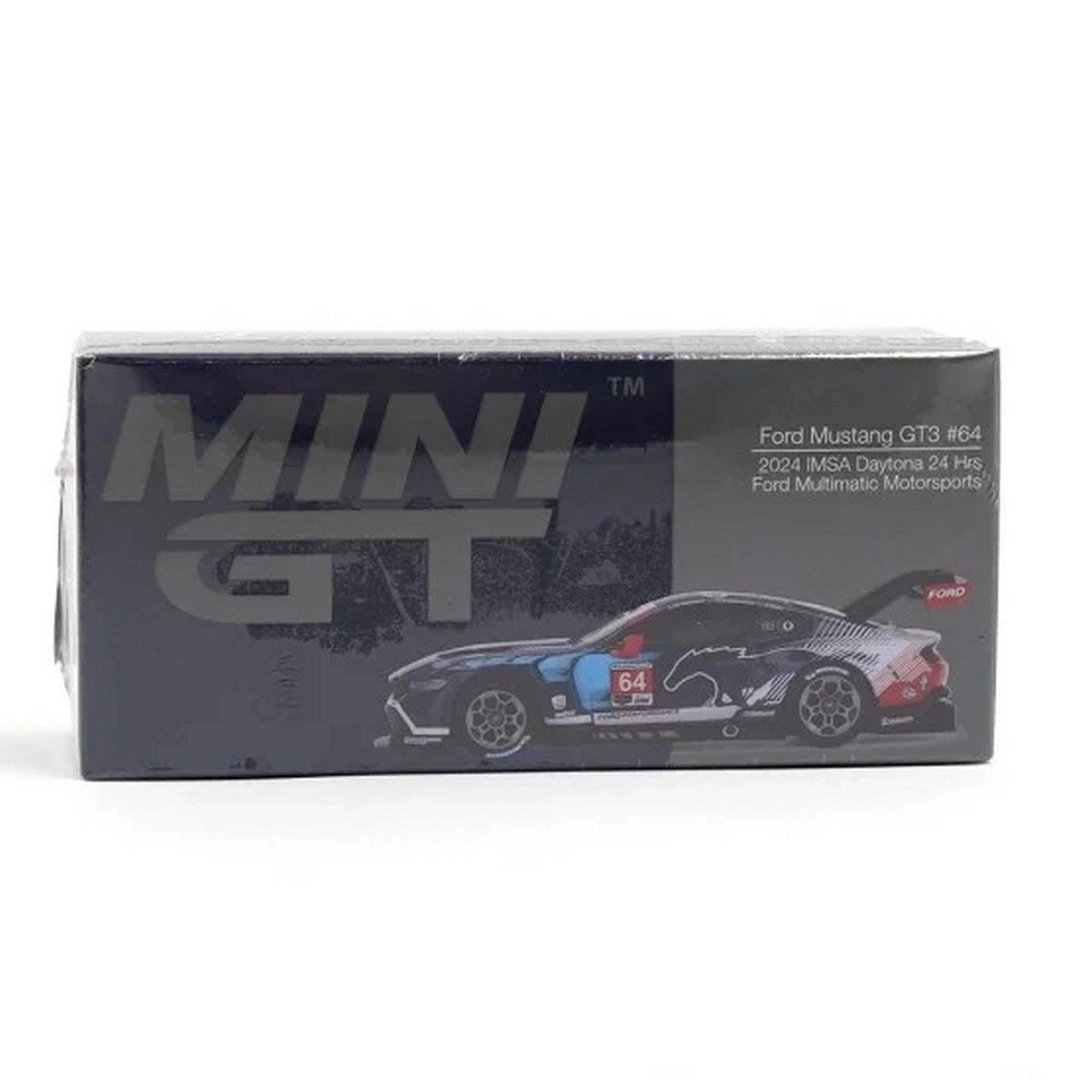 Mini GT 1/64 Ford Mustang GT Ford Multimatic Motorsports 2024 IMSA Daytona 24 Hrs  MGT00898