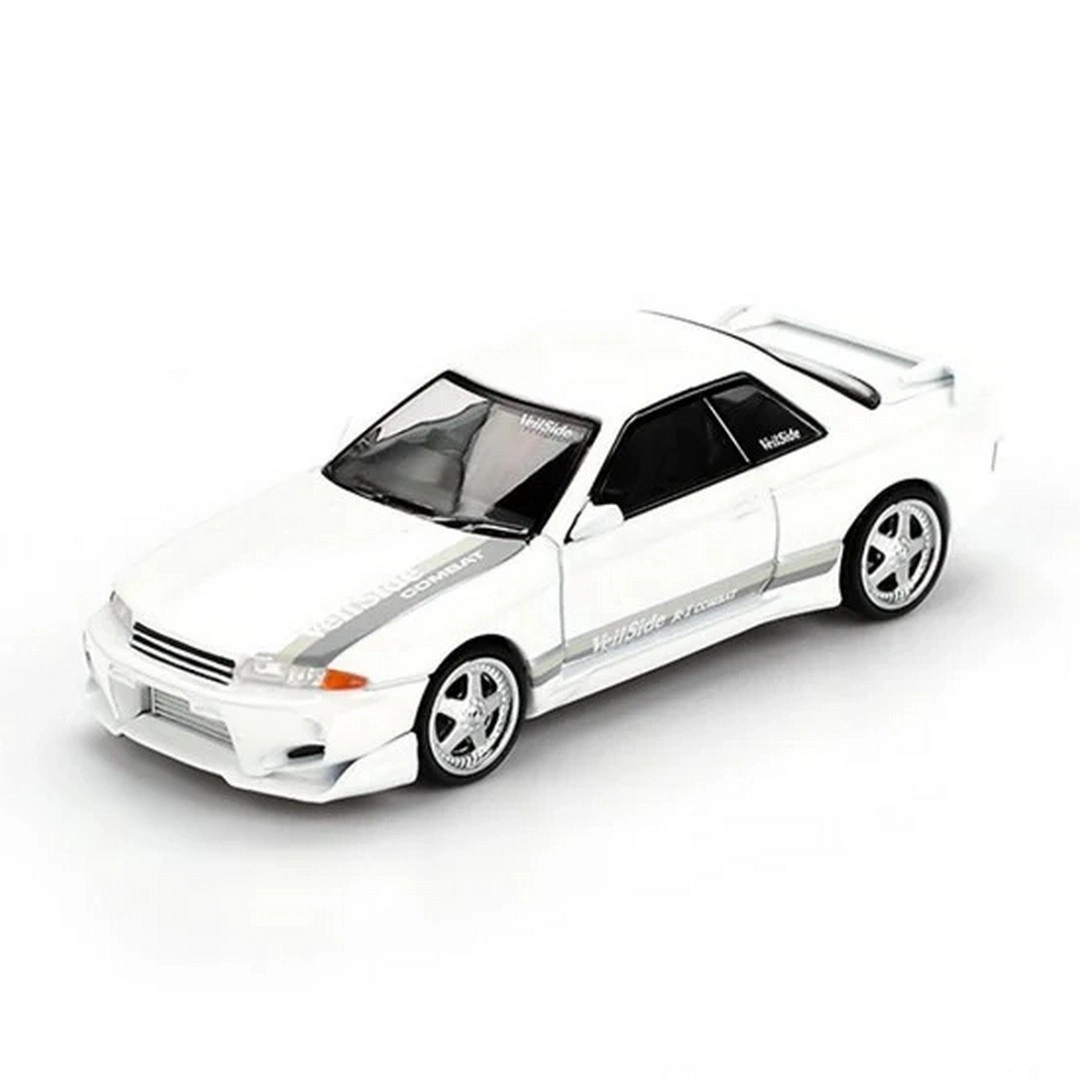 Mini Gt 1/64 Nissan Skyline GT R R32 Veilside Combat White Blister Paket
