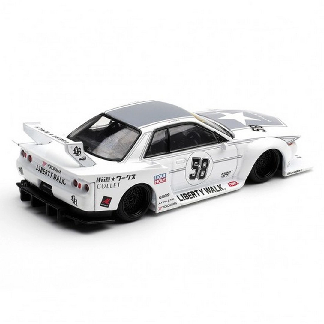 Mini GT 1/64 LBWK Nissan Skyline GT-R (R32) Kaido Works TAS 2025
