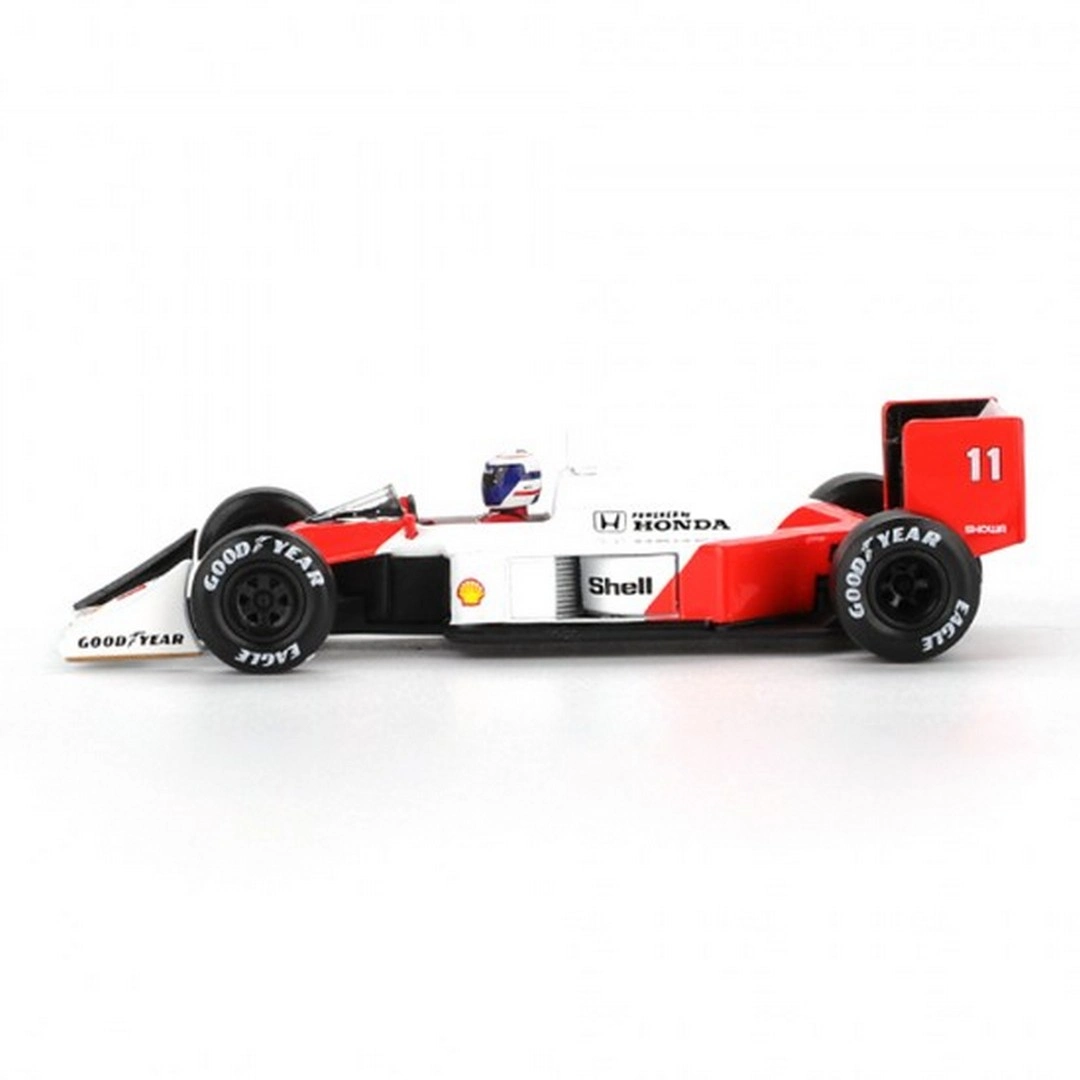 Mini GT 1/64 McLaren MP4/4 #11 Alain Prost 1988 Japanese Grand Prix 2nd Place