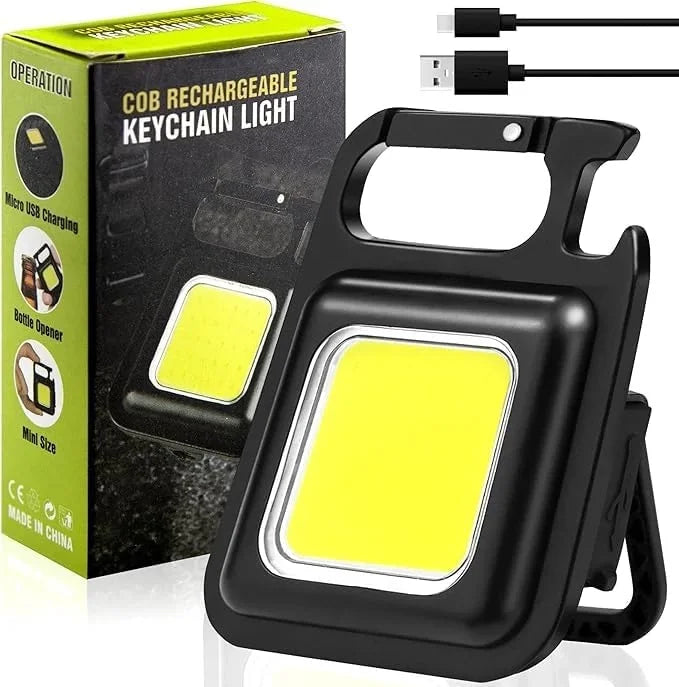 Mini Taşınabilir Led Çok Fonksiyonlu Fener (4887)