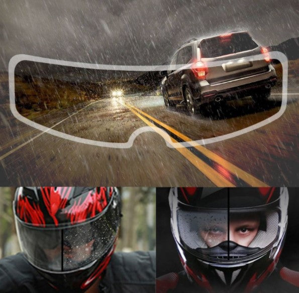 Motosiklet  Kaskı İçin Yağmur Kaydırıcı Film (4887)