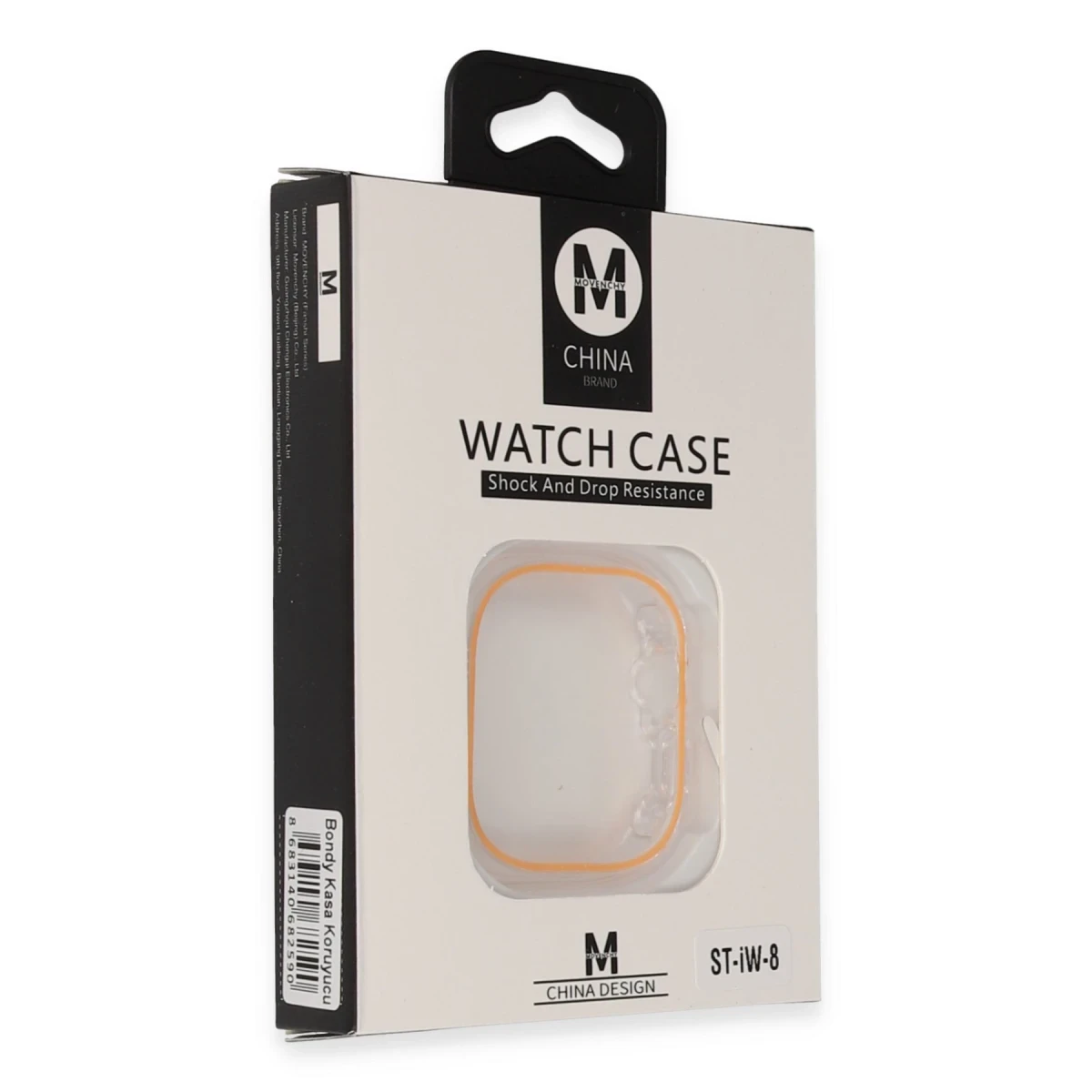 Movenchy Apple Watch 45mm Bondy Kasa Koruyucu - Turuncu