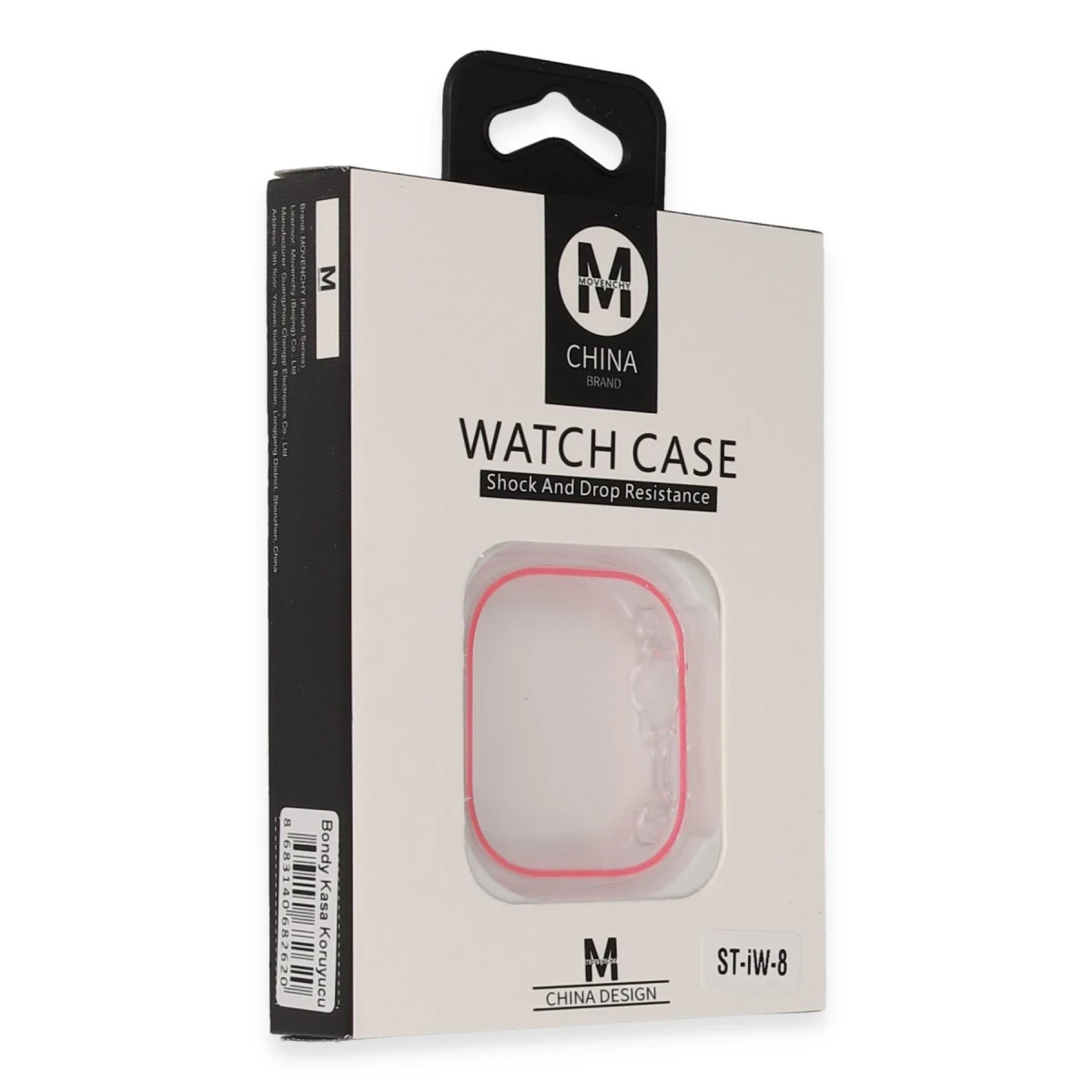 Movenchy Apple Watch Ultra 49mm Bondy Kasa Koruyucu - Pembe