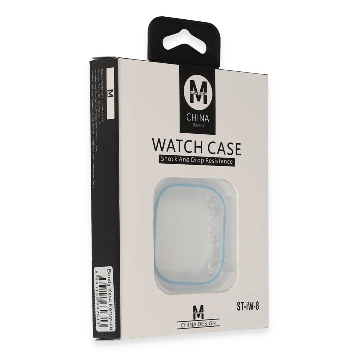Movenchy Apple Watch Ultra 49mm Bondy Kasa Koruyucu - Sierra Blue