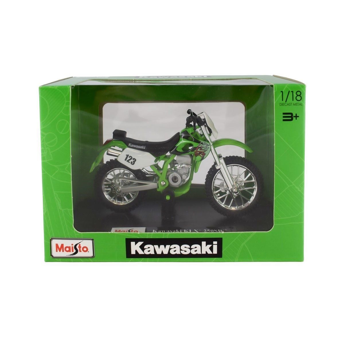 MAY 39025 Kawasaki Ninja H2 R Motosiklet 1:18 - 1 adet stokta olan gönderilir