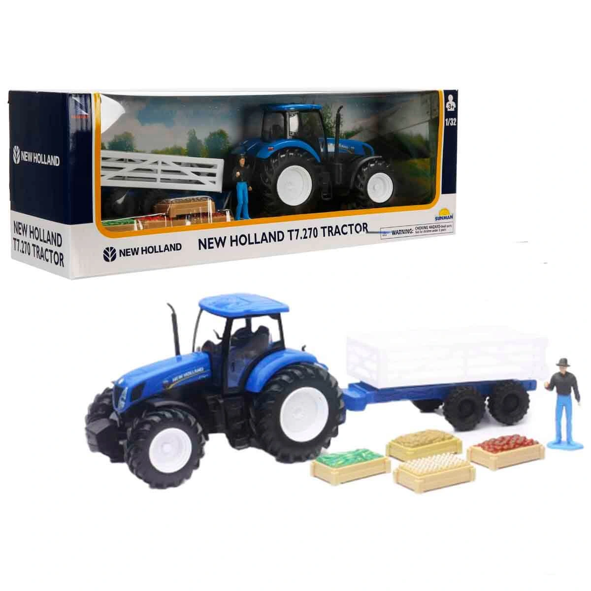 New Holland 1/32 Çiftlik Aracı ve Traktör T7.270