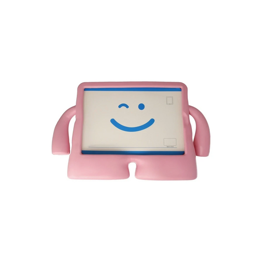Apple iPad Pro 13 (2024) Karakter Tablet Silikon - Açık Pembe