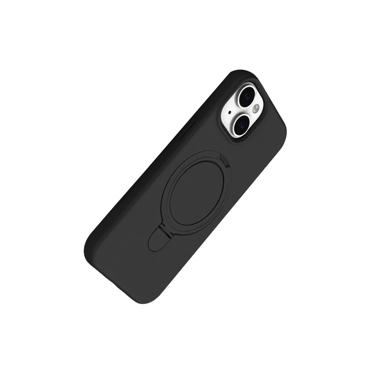 Apple iPhone 14 Regal Magsafe Standlı Kapak - Siyah