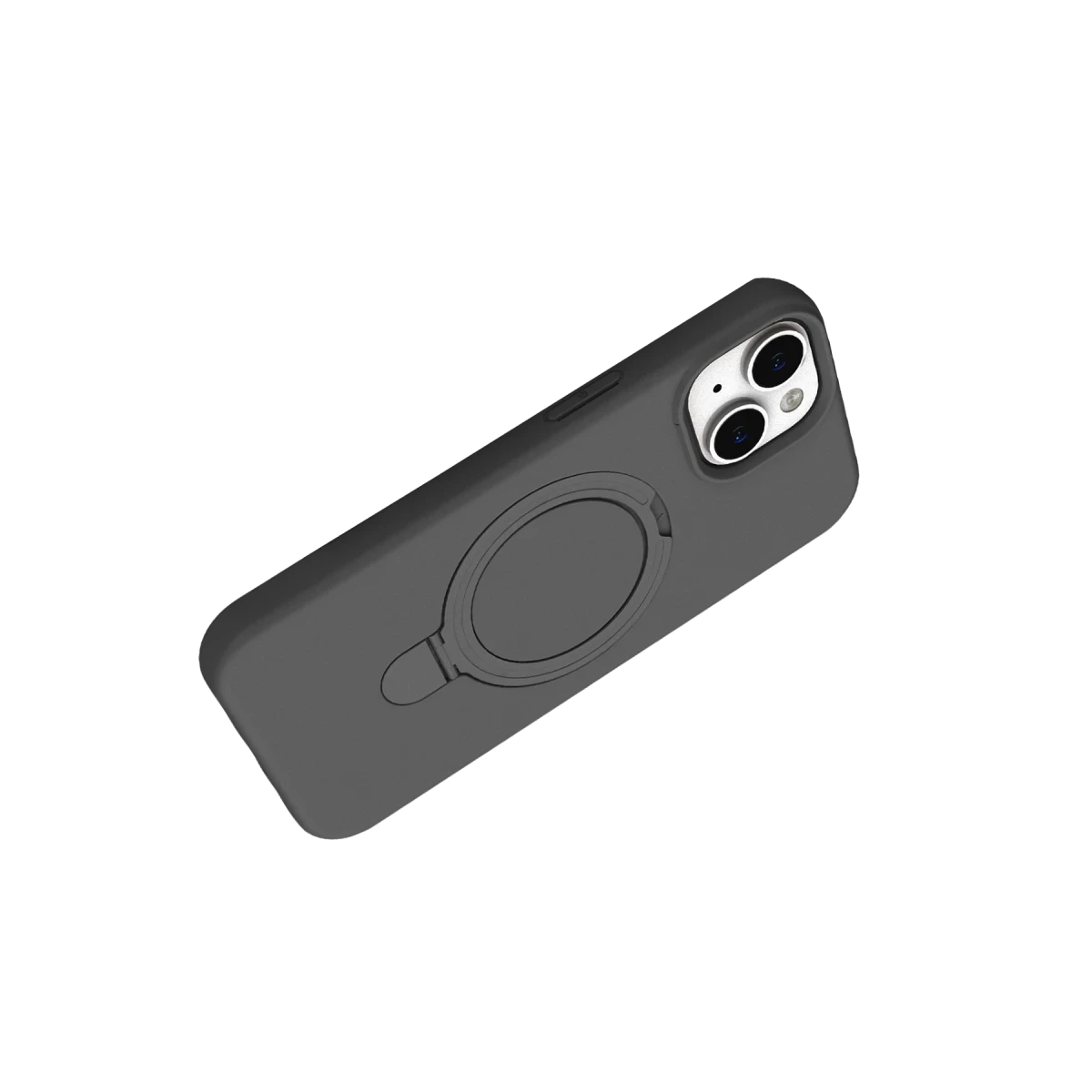 Apple iPhone 14 Regal Magsafe Standlı Kapak - Titan Gri