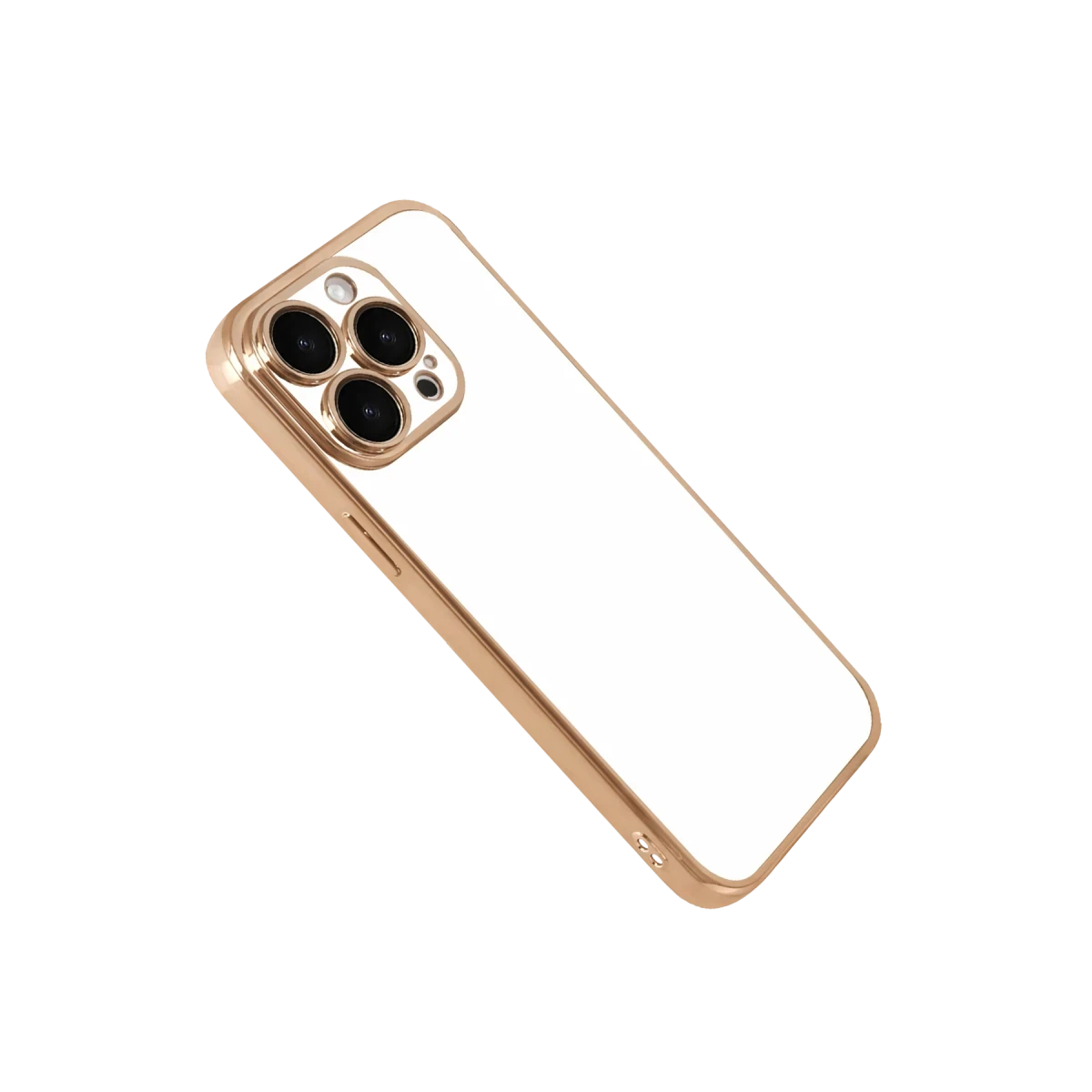 Apple iPhone 15 Pro Max Razer Lensli Silikon - Gold