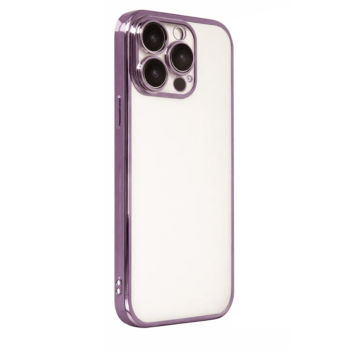 Apple iPhone 15 Pro Max Razer Lensli Silikon - Mor