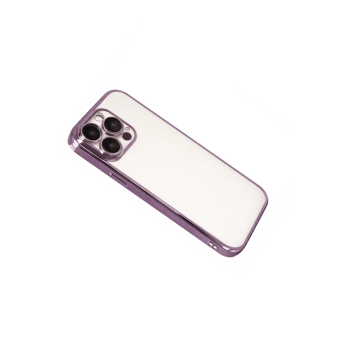 Apple iPhone 15 Pro Max Razer Lensli Silikon - Mor