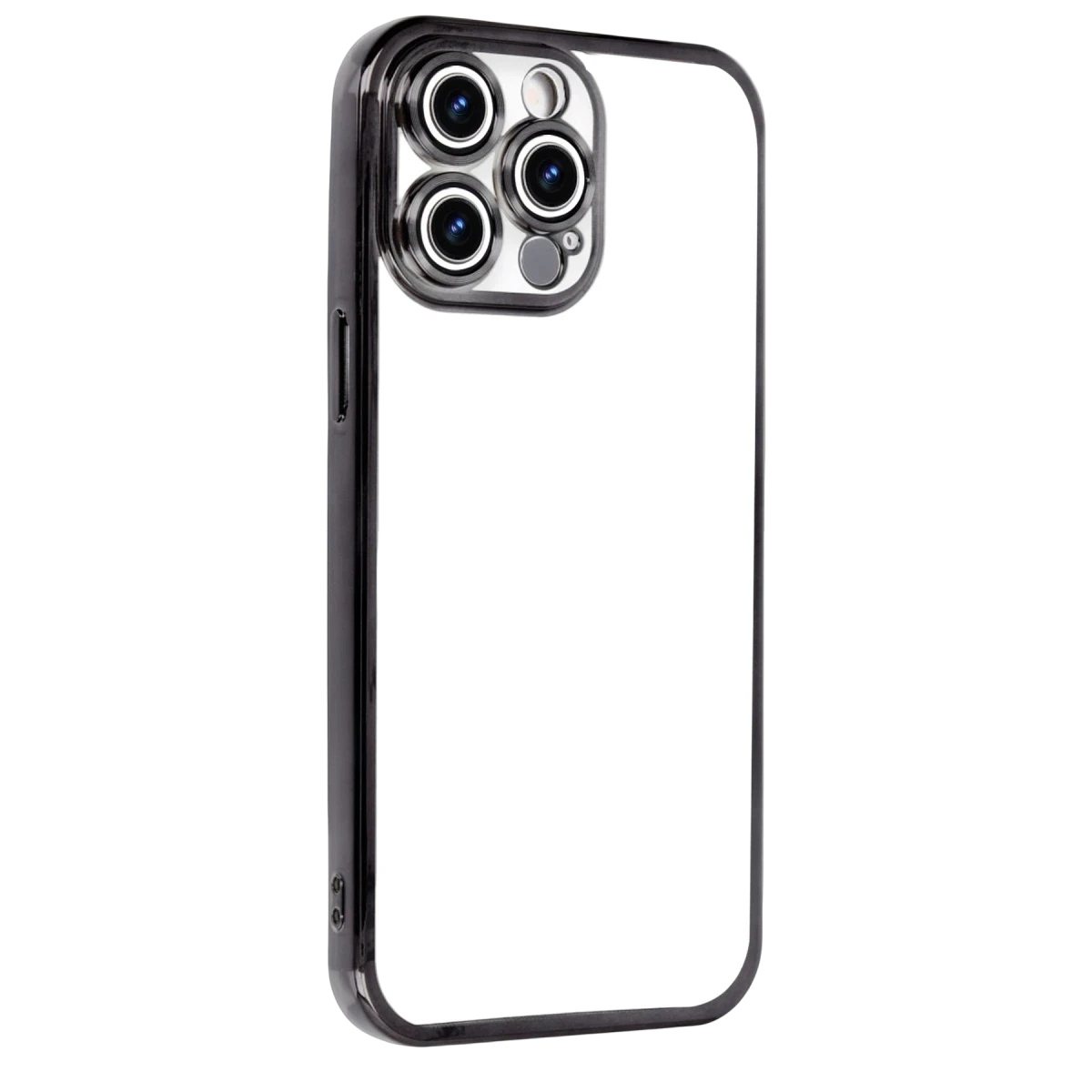 Apple iPhone 15 Pro Max Razer Lensli Silikon - Siyah