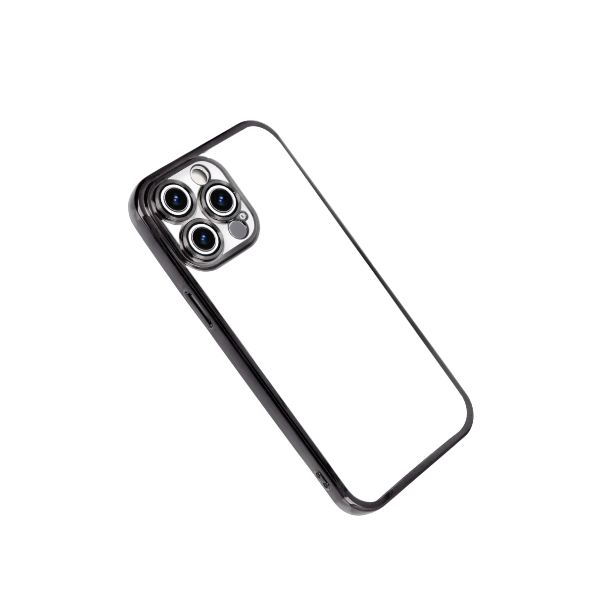 Apple iPhone 15 Pro Max Razer Lensli Silikon - Siyah