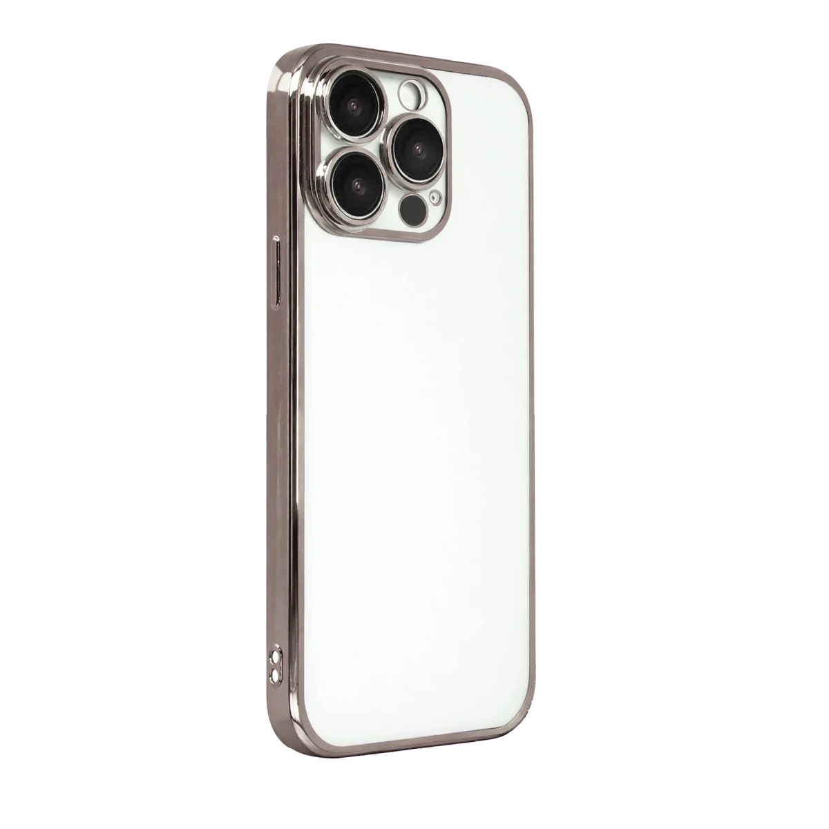 Apple iPhone 15 Pro Max Razer Lensli Silikon - Titan Gri