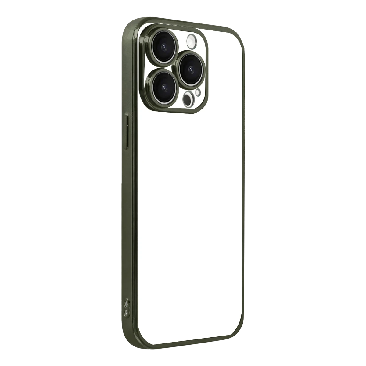 Apple iPhone 15 Pro Max Razer Lensli Silikon - Yeşil