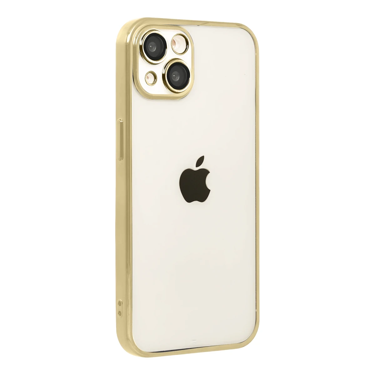 Apple iPhone 15 Razer Lensli Silikon - Gold