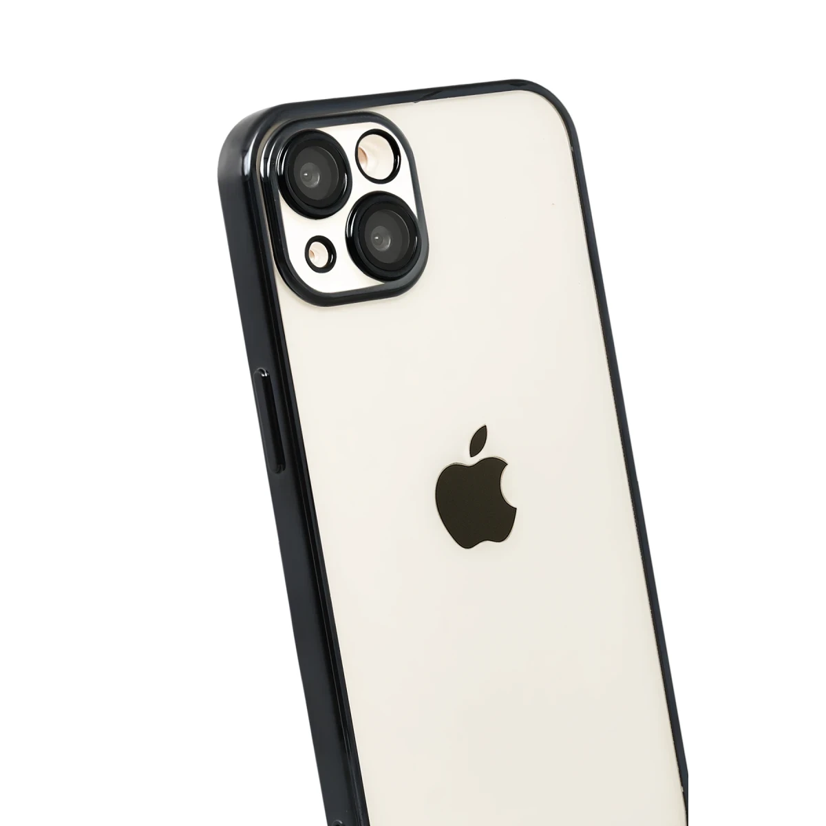 Apple iPhone 15 Razer Lensli Silikon - Siyah