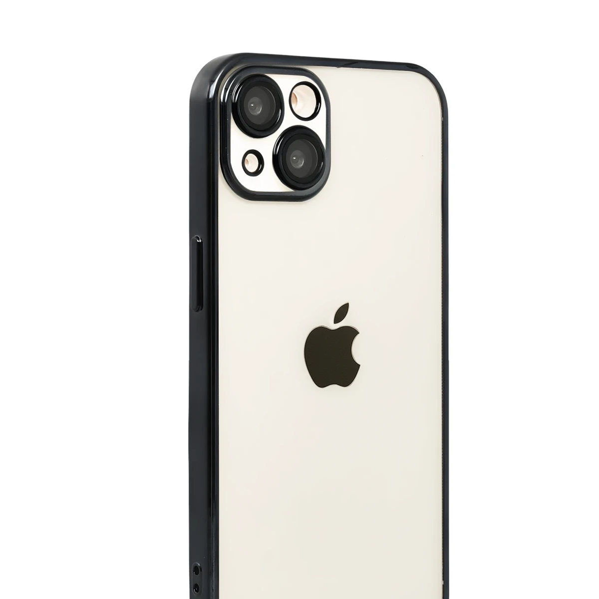 Apple iPhone 15 Razer Lensli Silikon - Siyah