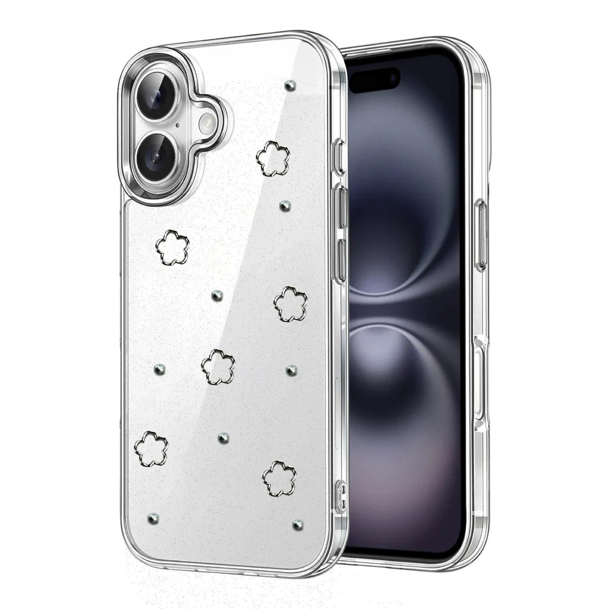 Apple iPhone 16 Plus Fiyonk Desenli Kapak - Desen 2