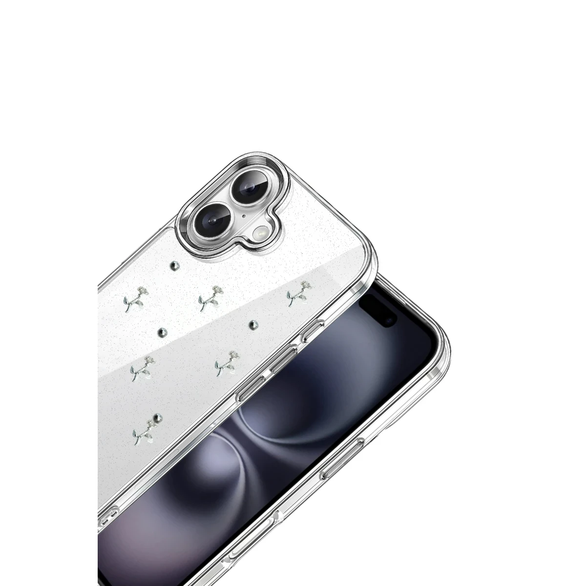 Apple iPhone 16 Plus Fiyonk Desenli Kapak - Desen 4
