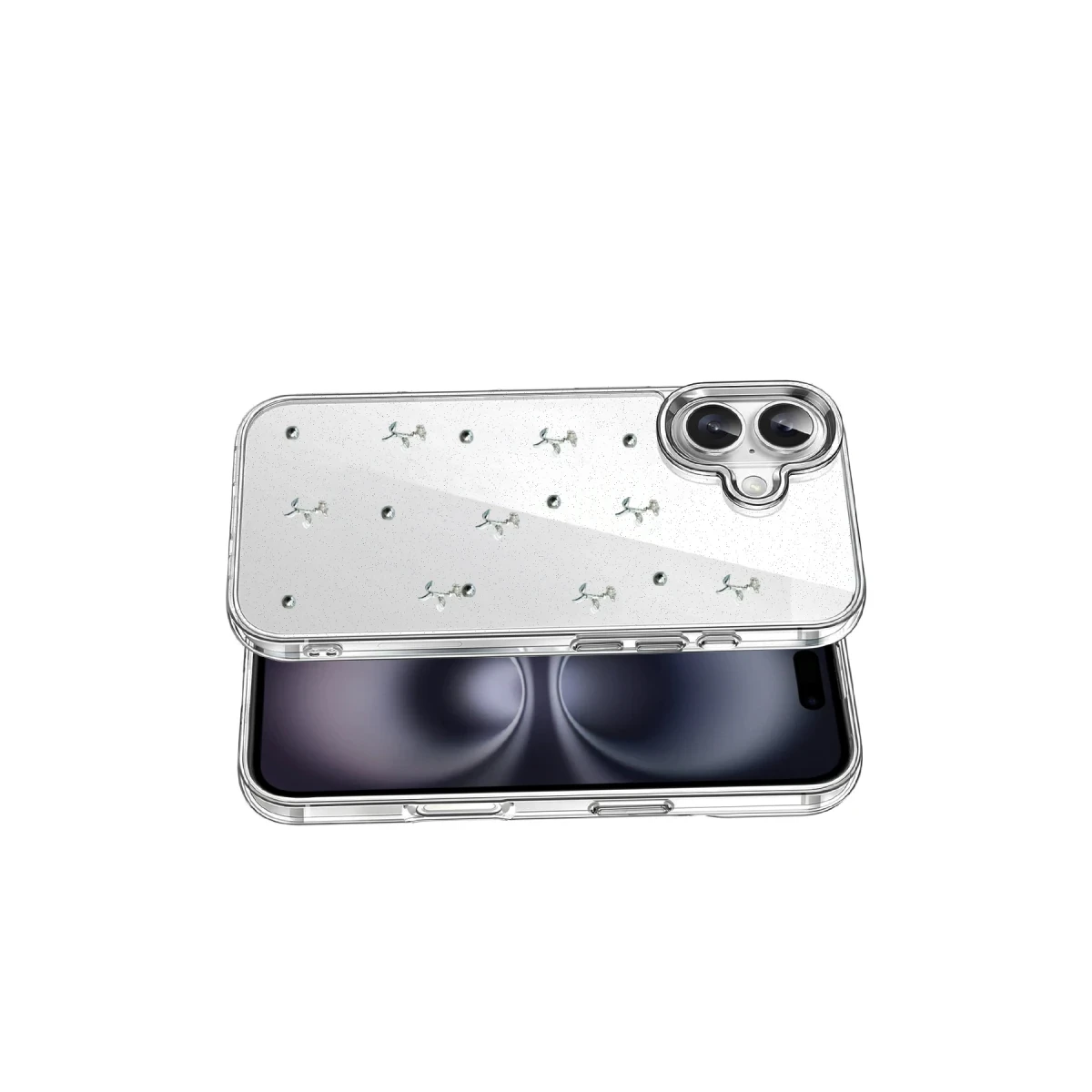 Apple iPhone 16 Plus Fiyonk Desenli Kapak - Desen 4