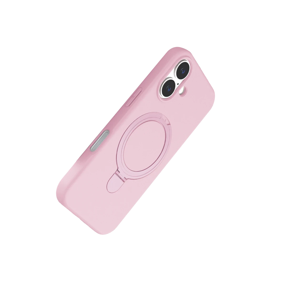 Apple iPhone 16 Plus Regal Magsafe Standlı Kapak - Açık Pembe