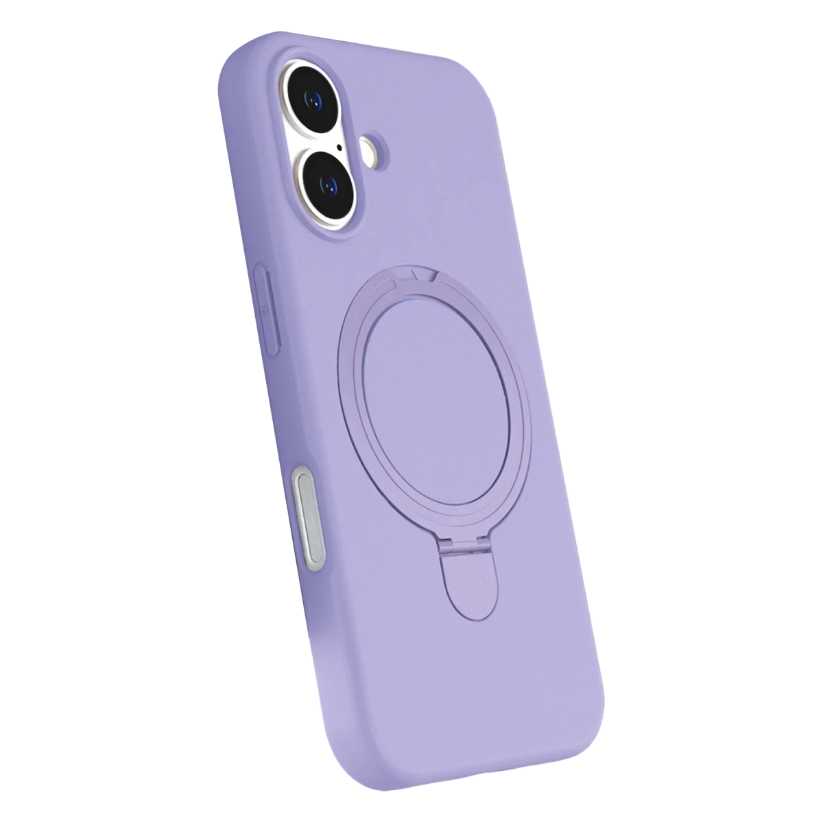 Apple iPhone 16 Plus Regal Magsafe Standlı Kapak - Lila