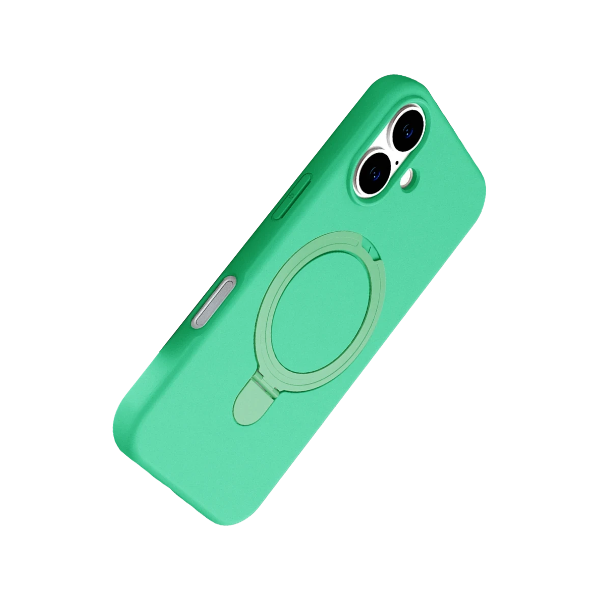 Apple iPhone 16 Plus Regal Magsafe Standlı Kapak - Yeşil