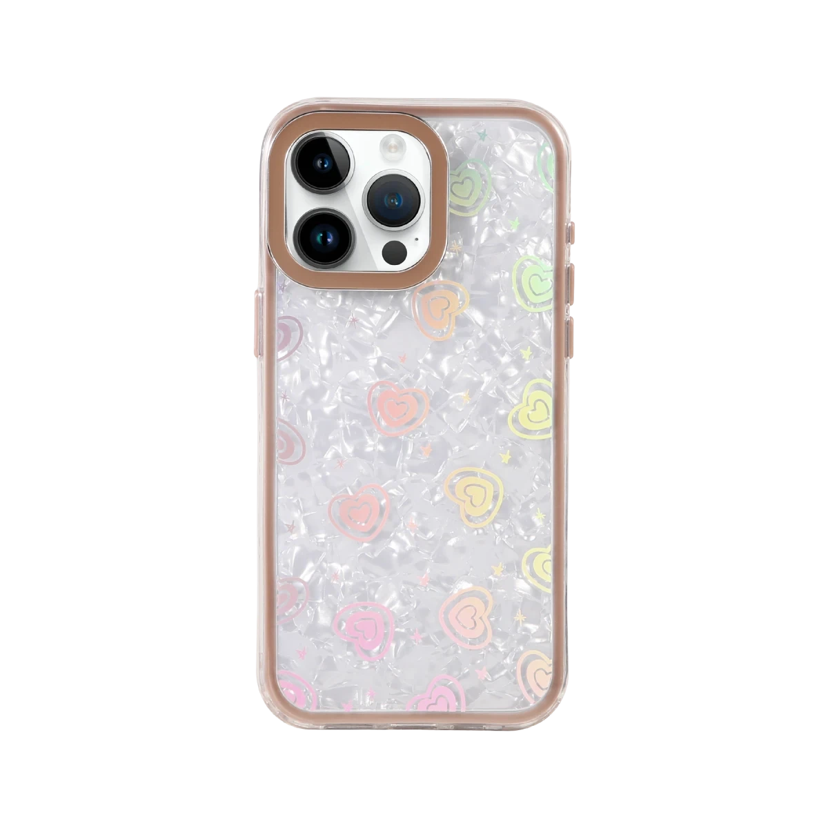 Apple iPhone 16 Pro Max Lumi Desenli Kapak - Çöl Titanyum