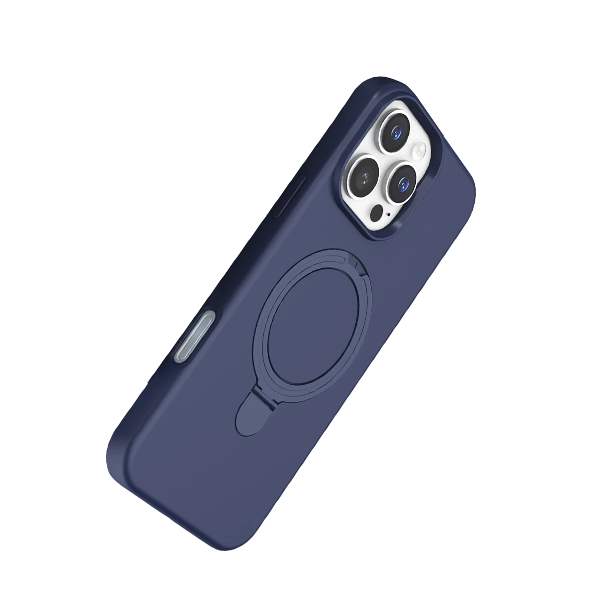 Apple iPhone 16 Pro Max Regal Magsafe Standlı Kapak - Lacivert