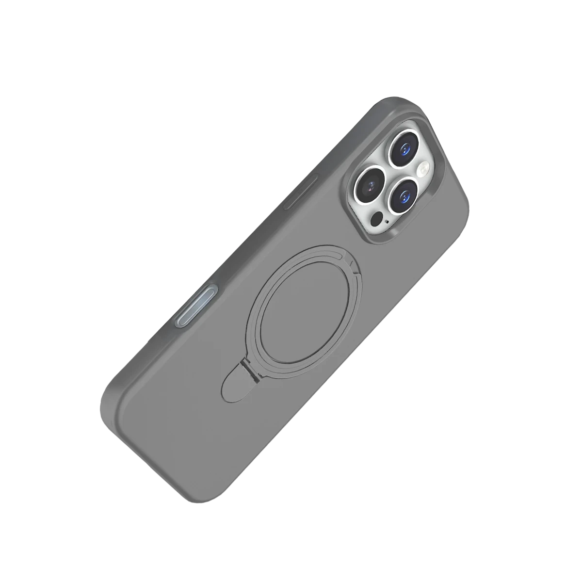 Apple iPhone 16 Pro Max Regal Magsafe Standlı Kapak - Titan Gri