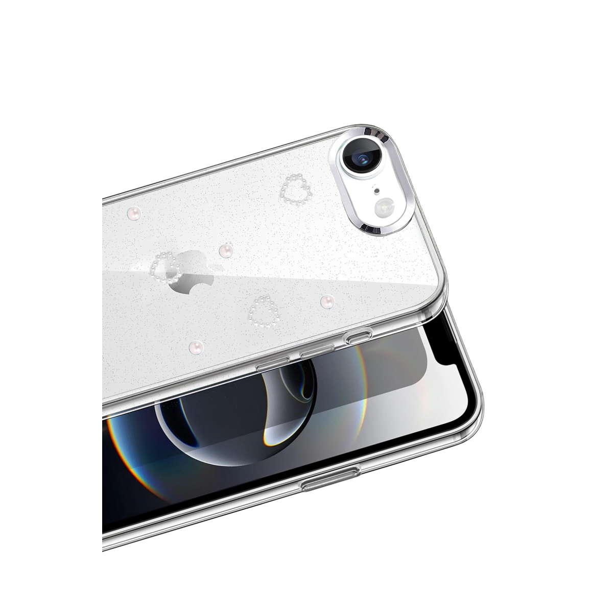 Apple iPhone 16E Fiyonk Desenli Kapak - Desen 10